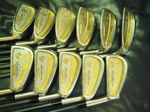 Brand New! Honma Mens LB708 KB model 2s 18K half face gold 3-12,SW golf Mint !!