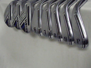 Adams 2014 Idea Irons Set 3H-5H+6-PW (Steel, REGULAR, LEFT) Golf Clubs