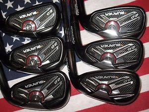 TaylorMade Burner 2.0 Iron Set 5-PW Reax True Temper Regular R Flex Steel Shafts