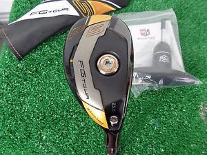 Wilson Staff F5 FG Tour 23 Degree Adjustable 4 Hybrid RH Fubuki Regular Flex NEW