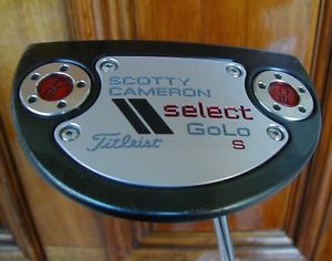 *WOW* Titleist Scotty Cameron Select GoLo S Select Putter Club + Headcover 33 in