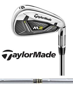 2017 Taylormade Golf M2 Irons 4-Pw+Aw Regular DG R300 Steel 2* Flat -1/2" Short
