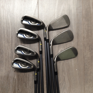 "USED" PING G-MAX 6-SW + U WEDGE / YELLOW DOT / REGULAR GRAPHITE CFS SHAFT