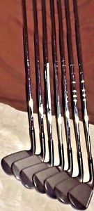 2016 TAYLORMADE TOUR EDITION M2 IRONS 4,5,6,7,8,9 & PW STEEL STIFF SHAFT MENS RH