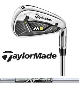 2017 Taylormade Golf M2 Irons 4-Pw+Aw Regular XP 95 R300 Steel 3* Up +1" Long
