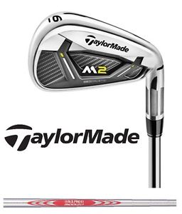 2017 Taylormade Golf M2 Irons 4-Pw+Aw Stiff NS Pro Modus 3 120 Steel RH -1 Short