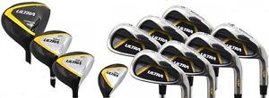 WILSON ULTRA TITANIUM GOLF CLUB SET - MRH STEEL - REGULAR FLEX - STD LENGTH