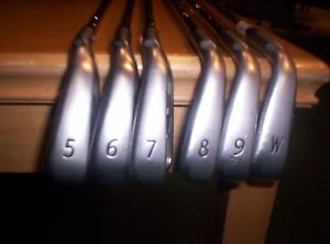 2010 Ping Anser Forged Irons 5-PW, STEEL STIFF  BLACK Dot NICE CUSTOM