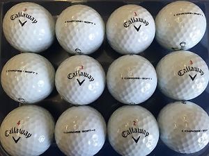 10 DOZEN 2015 - 2016 CALLAWAY CHROME SOFT MINT CONDITION GOLF BALLS AAAAA