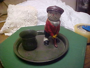 Dunlop Bramble Mascot Man Swivel Head Golf Ball Golfer Desk Set VALENTINES GIFT