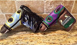 (2) - Very Rare - Scotty Cameron - "Del Mar & Thoroughbred Horse" - Head Covers