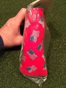 2002 Red Dancing Flags Scotty Cameron  Putter head cover