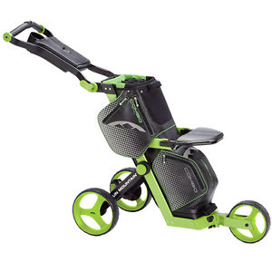 Sun Mountain Combo Golf Push Cart - Black/Lime, New image 1