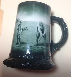 Antique Golf Ceramic - Rare - Lennox C1900