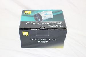 Nikon Golf Laser Rangefinder - Coolshot 40 (White)
