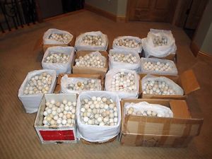 2600 old vintage golf balls. Lots of different obscure golf ball names.