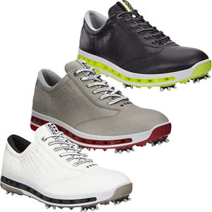 ECCO 2017 Cool GORE-TEX Spikes Waterproof -Dritton Leather Mens Golf Shoes