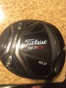 ***Barely Hit***Titleist 917 D2 10.5 Degree Driver - Fujikura Speeder Stiff Flex