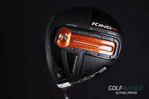 Cobra King F6+ Black Driver Adjustable Loft Stiff LH Golf Club #4670