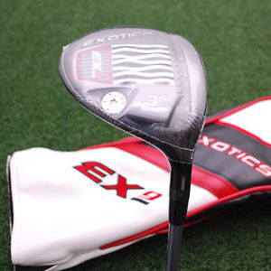 Tour Edge Golf Exotics EX9 Fairway 3 Wood 15º White Tie 55X4 Stiff Flex - NEW image 1