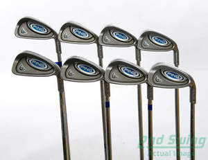 Ping i5 Iron Set 3-PW Ping AWT Steel Stiff Right Handed Blue Dot 37.75 in