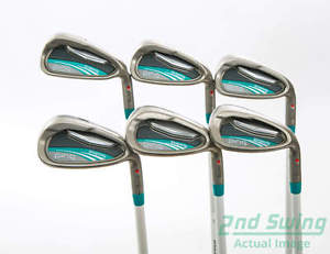 Ping 2015 Rhapsody Iron Set 7-PW GW SW Graphite Ladies Right Red dot 36.75 in