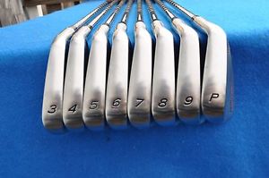 TAYLORMADE MB TP FORGED  3 to PW  (8) pcs. iron set R-flex Steel shaft