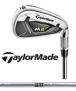 New Taylormade Golf Irons 2017 M2 Iron Set Dynamic Gold Steel Shaft 3* Upright