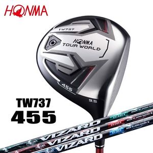 2016 NEW RELEASE!!  HONMA GOLF JAPAN TOUR WORLD TW737 455 DRIVER VIZARD EX