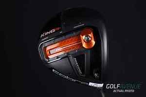 Cobra King F6+ Black Driver Adjustable Loft X-Stiff RH Graphite Golf #4702