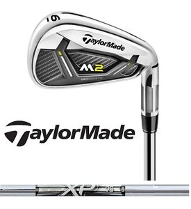 New Taylormade Golf Irons 2017 M2 Iron Set True Temper XP 95 Steel Shaft 1* Flat