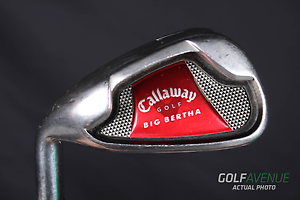 Callaway Big Bertha 2008 Iron Set 4-PW Uniflex LH Steel Golf Clubs #4868