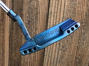 *New* Machine M1A-Adjuster Custom Putter, Oil Quenched Rainbow Finish, NAKED!