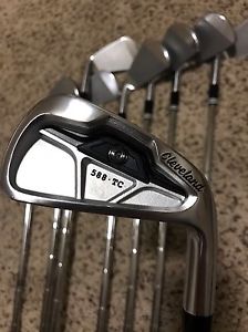 Tour Issue Cleveland 588 TC Golf Clubs 3-PW w/ Dynamic Gold AMT X100 Shafts