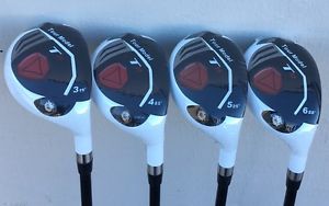 T11 Made Hybrids #3 #4 #5 #6 Taylor Fit STIFF Graphite Rescue Iron Woods