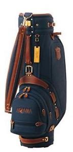 Honma Japan Men's Navy CB-2817 GOLF CART CADDY BAG CB Made in Japanese image 1