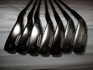 BENROSS GOLD SPEED IRONS 5-SW(7 CLUBS) ALDILA GRAPHITE USED TWICE IMMACULATE