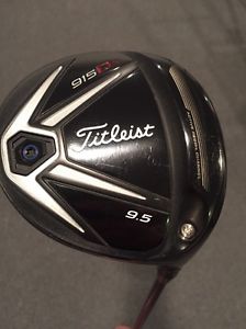 Titleist 915 D3 9.5 with Tour AD DI Black 7X tipped 1.0"