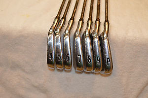 Left handed Titleist 714 MB Forged Irons 4-PW