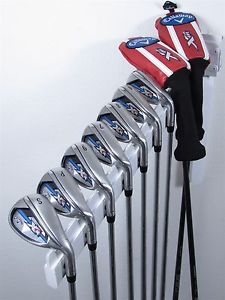 Callaway Golf XR OS Combo Set 3H, 4H, 5-PW, SW Stiff Flex Shafts
