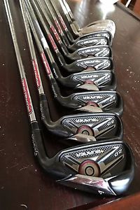 **TaylorMade 2.0 BURNER iron set, 4-PW + 60, 56 wedges, golf clubs lot irons!**