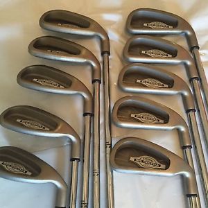 *MINT* Callaway 1998 Big Bertha X12 Iron Set 3-PW,SW,LW Steel Memphis 10  Firm