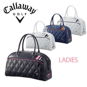 [NEW] CALLAWAY GOLF JAPAN PU Sport BOSTON BAG Women's 17 JM 47x28x20 cm 2017