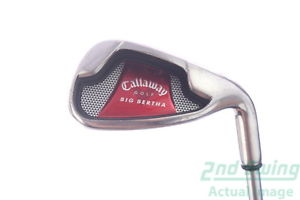 Callaway 2008 Big Bertha Iron Set 4-PW SW Steel Uniflex Right 38 in