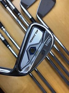 NICE! TaylorMade Japan 2014 Gloire F Forged Irons 4-P (7 pc) Project X95 5.5