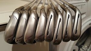 TAYLORMADE SPEEDBLADE IRONS STIFF SHAFT 4 TO AW EXCELLENT CONDITION