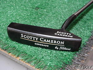 Nice Titleist Scotty Cameron Black Milled Coronado Putter 33.5 inch