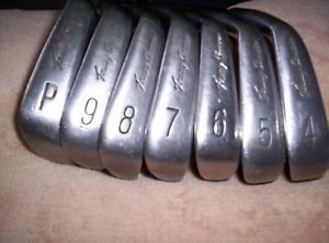 Tommy Armour 845s Silver Scot Iron set. TRUE TEMPER,Dynamic Gold S 300.Stiff R/H