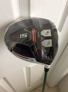 New Taylormade R15 Driver 14* with Oban shaft , head cover & tool