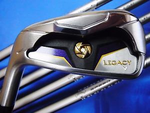 MINT Left-Handed Callaway Legacy 2012 Forged 6pc R-flex IRONS SET Golf Clubs inv